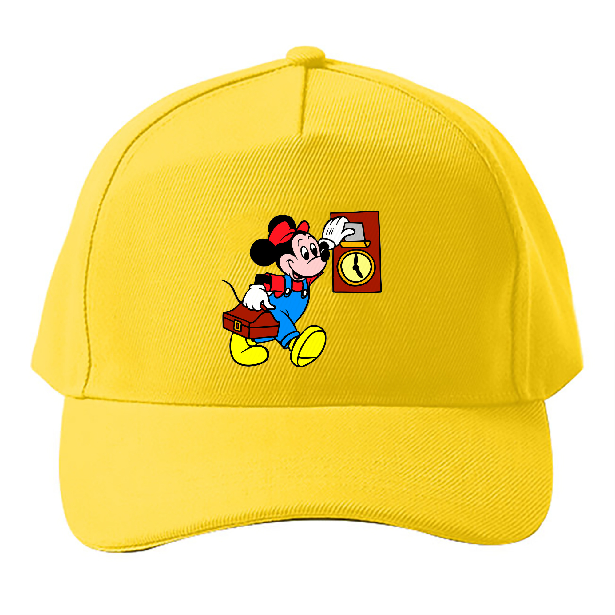（画像用） ミッキーマウス Mickey Mouse ベースボールキャップ 綿100％ 男女兼用 帽子 スポーツ
